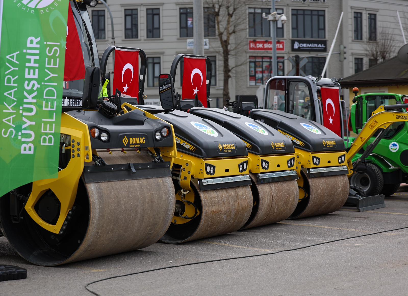 Büyükşehir’den Sakarya'ya hizmet için 484 milyon TL ile 59 araçlık dev yatırım