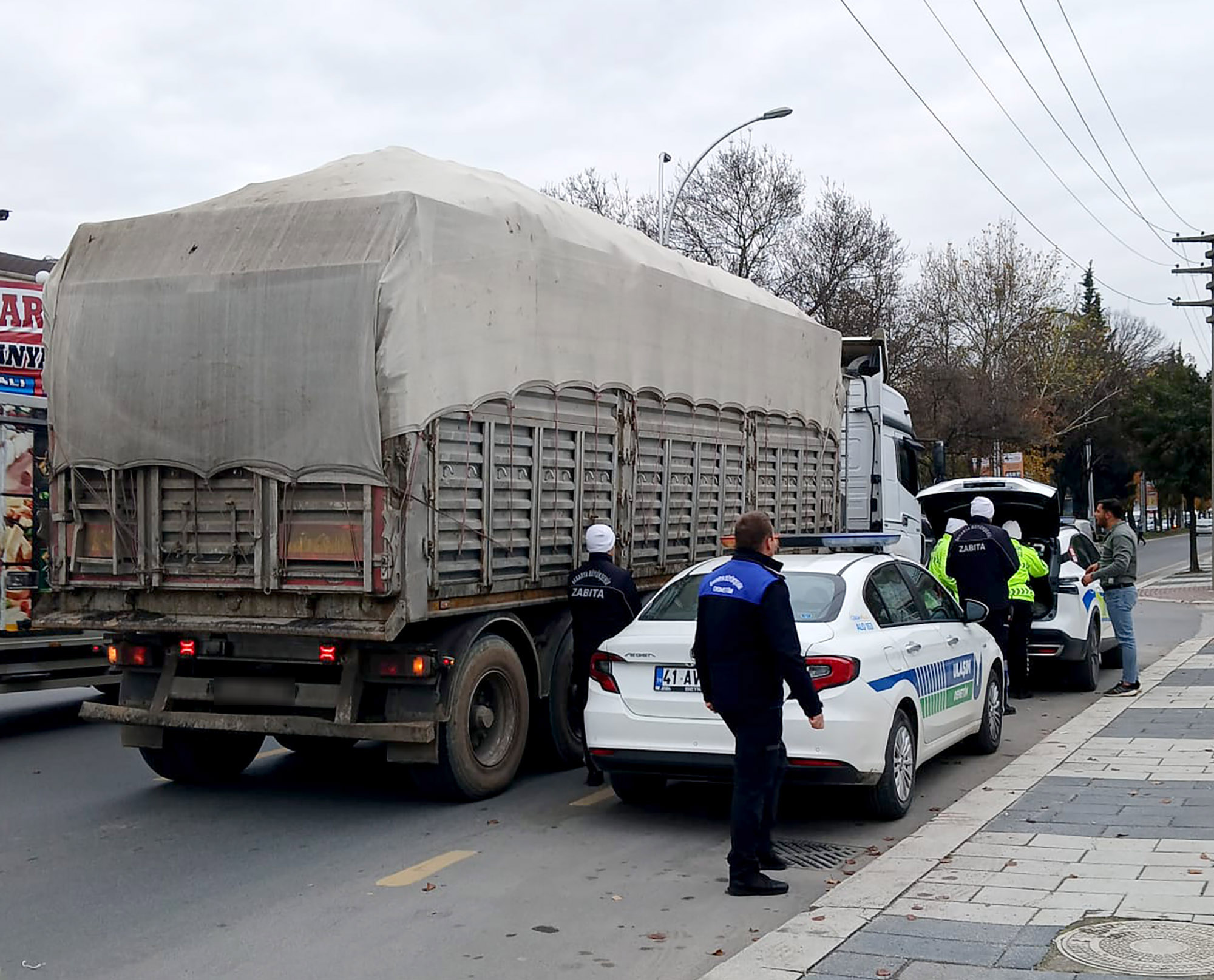 Büyükşehir’den şehir merkezinde ‘ağır tonajlı’ denetimi