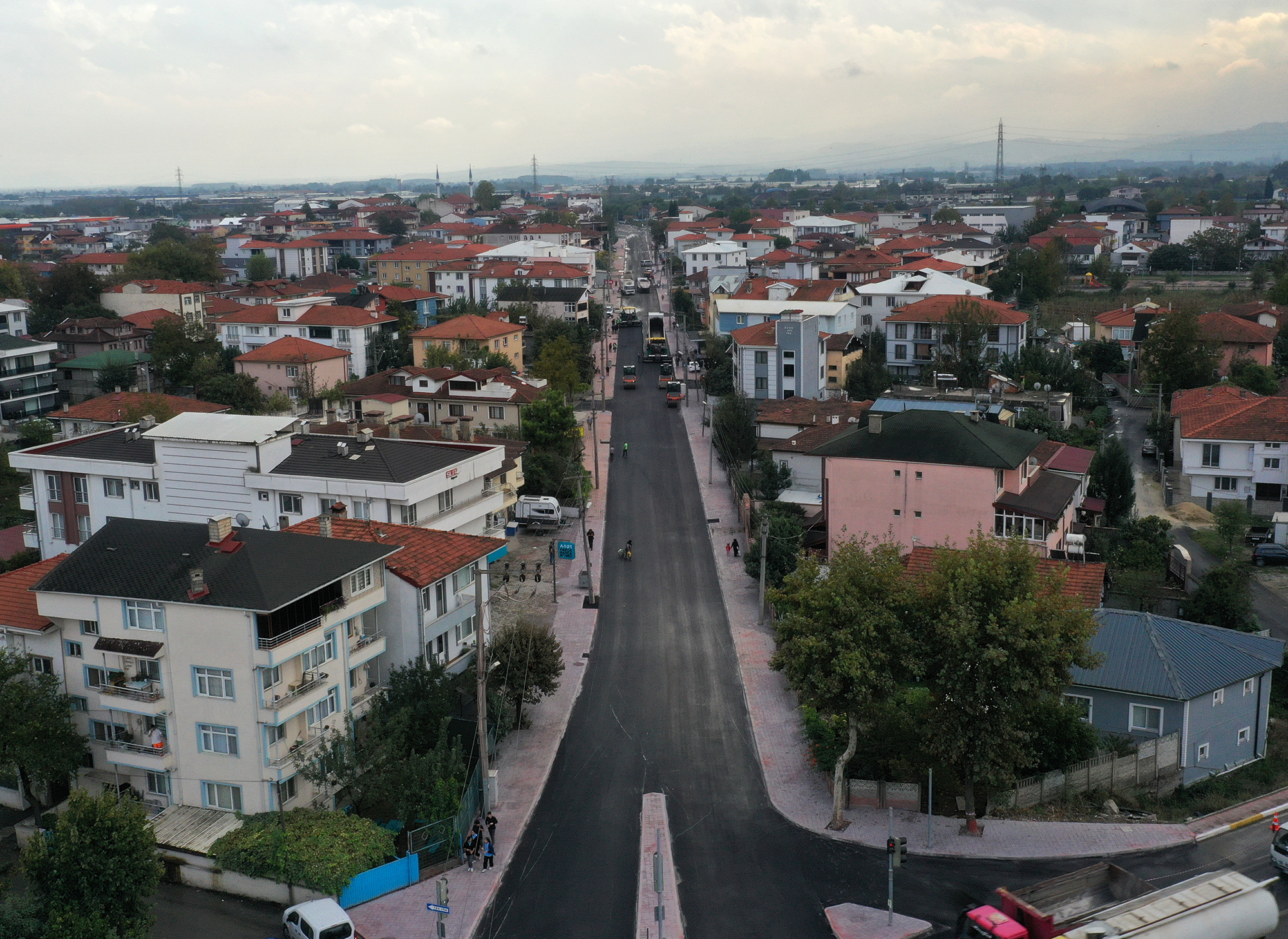 Küpçüler’in çehresini değiştiren ulaşım hamlesi: 750 metrelik hatta son dokunuş