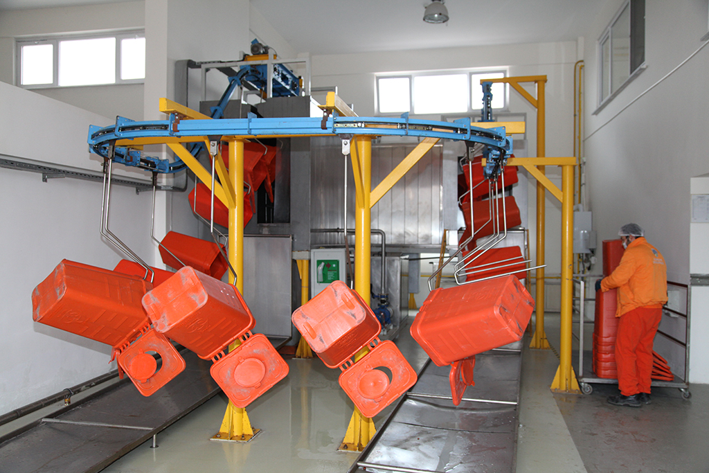 2022 yılında sterilizasyon tesisinde 1 milyon 273 bin kilo tıbbi atık bertaraf edildi