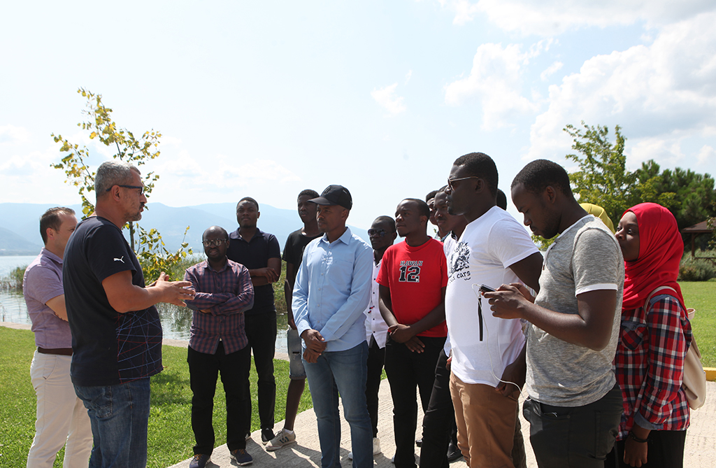 Afrokarya’lılar SASKİ tesislerinde