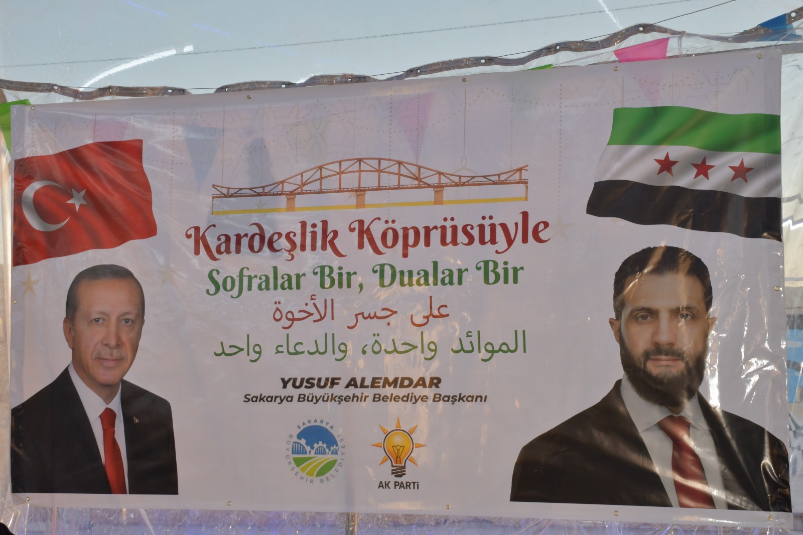 Sakarya’dan kardeş şehir Şam’da gönül sofraları