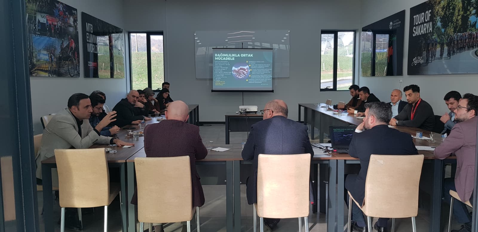 Ayçiçeği Bisiklet Vadisi’nde bağımlılıkla mücadele için tüm kurumlar ile ortak adım