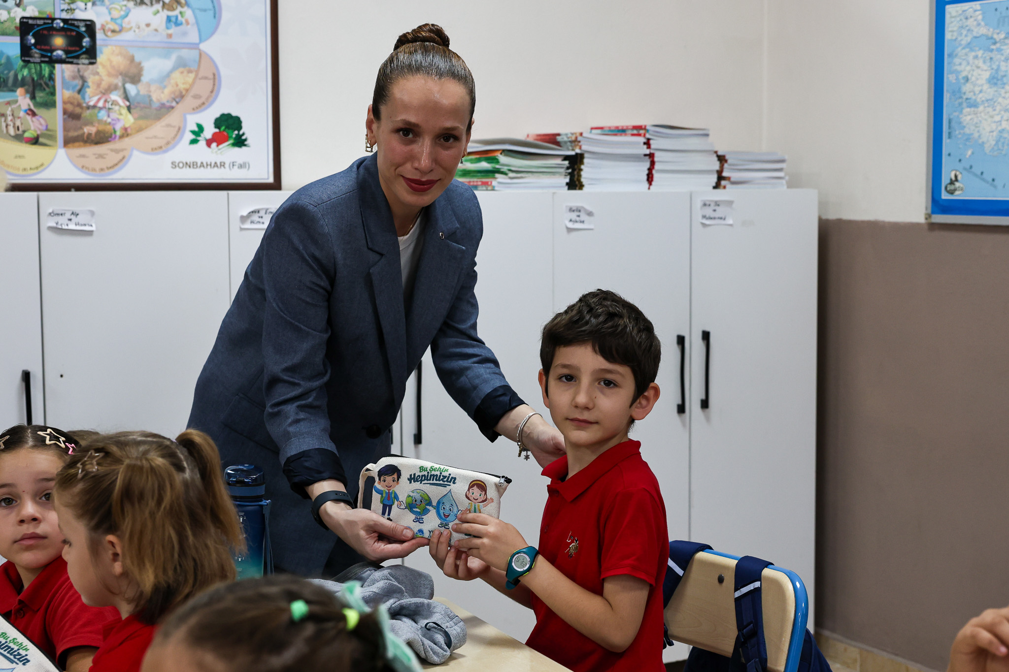 Minikler Su Müfettişi eğitimleri ile tasarruf konusunda örnek oluyor