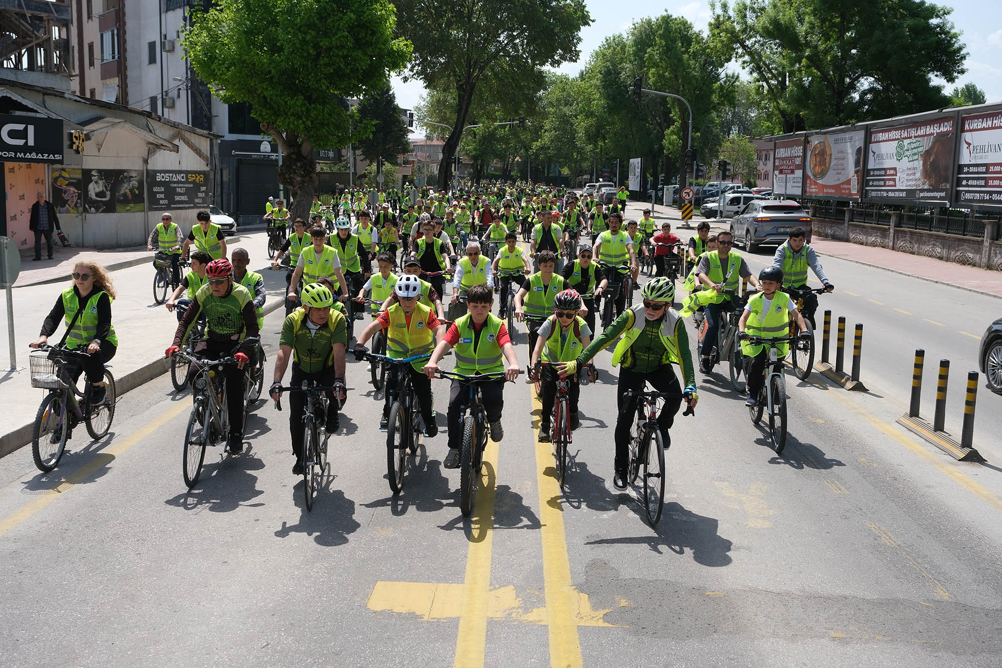 Trafik Haftası’nda pedallar farkındalık için çevrildi