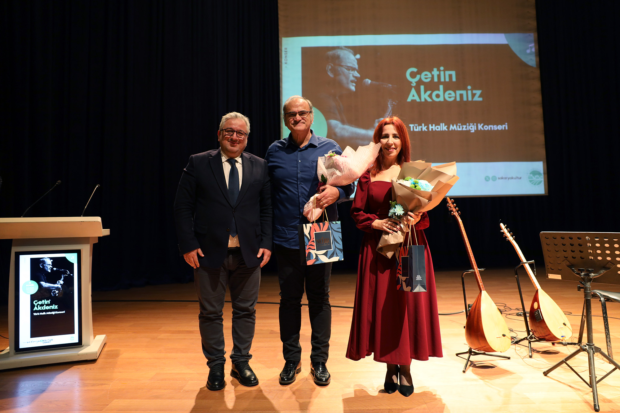 Çetin Akdeniz ile Sakarya’da Türk Halk Müziği esintisi