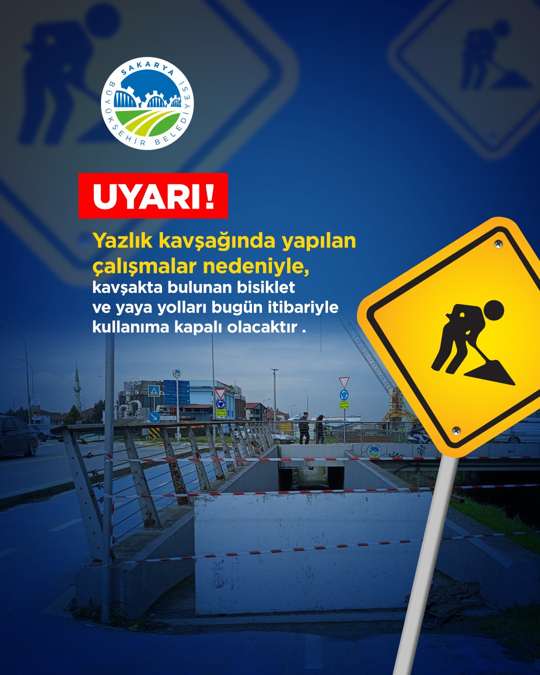 Büyükşehir’den Yazlık Kavşağı için önemli uyarı