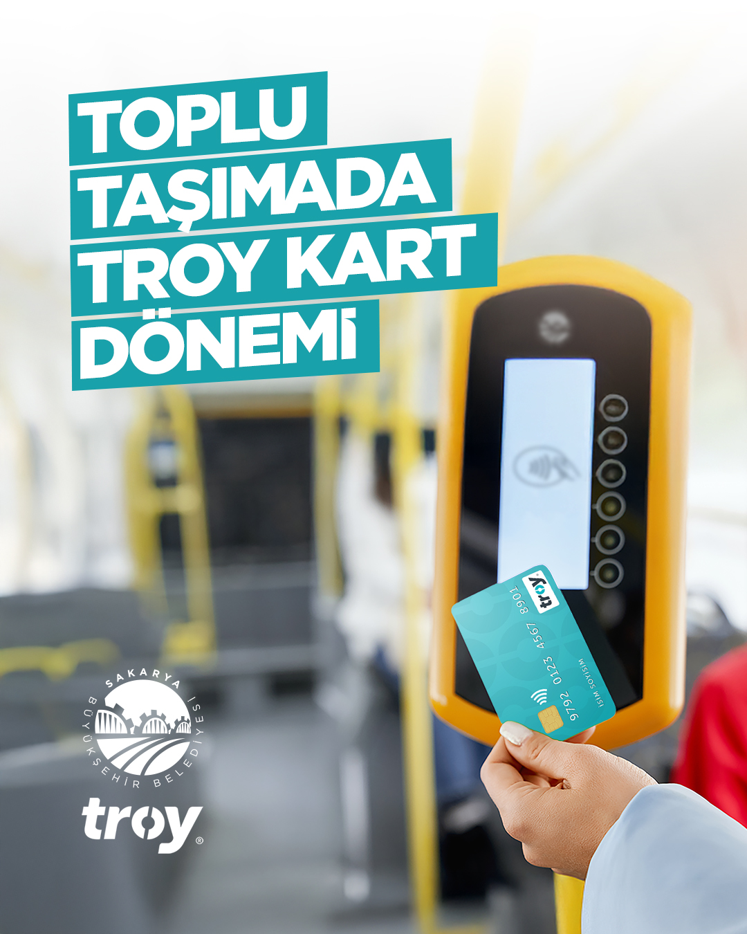 Büyükşehir’den ulaşımda yeni kolaylık: Artık TROY kartlar da aktif