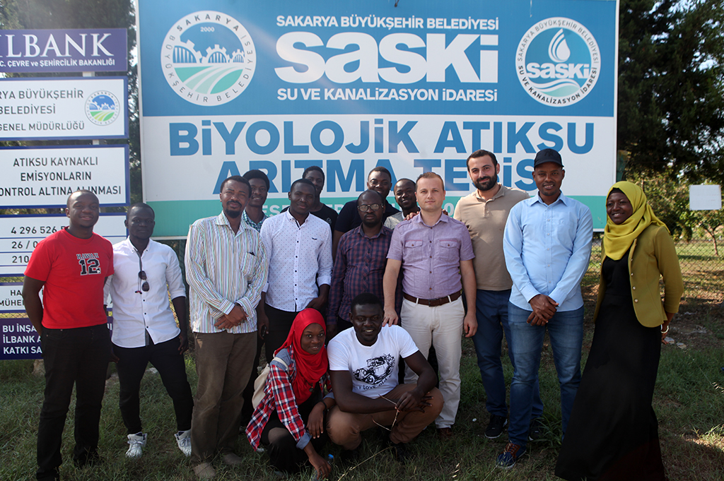 Afrokarya’lılar SASKİ tesislerinde