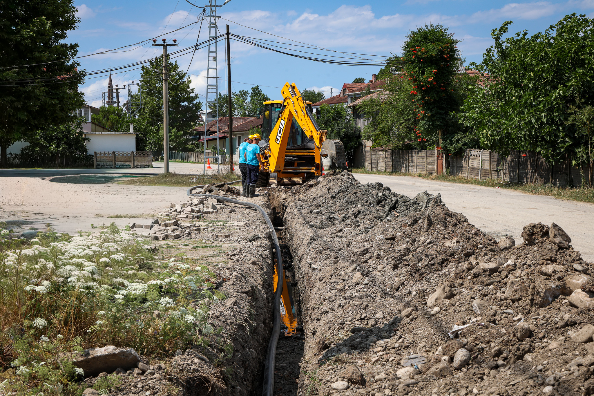 Akyazı Kızılcıkorman Mahallesi’nin içme suyu altyapısı yenileniyor