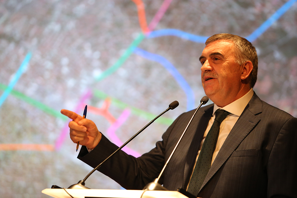 165 kilometrelik yeni hat 8 içmesuyu deposu