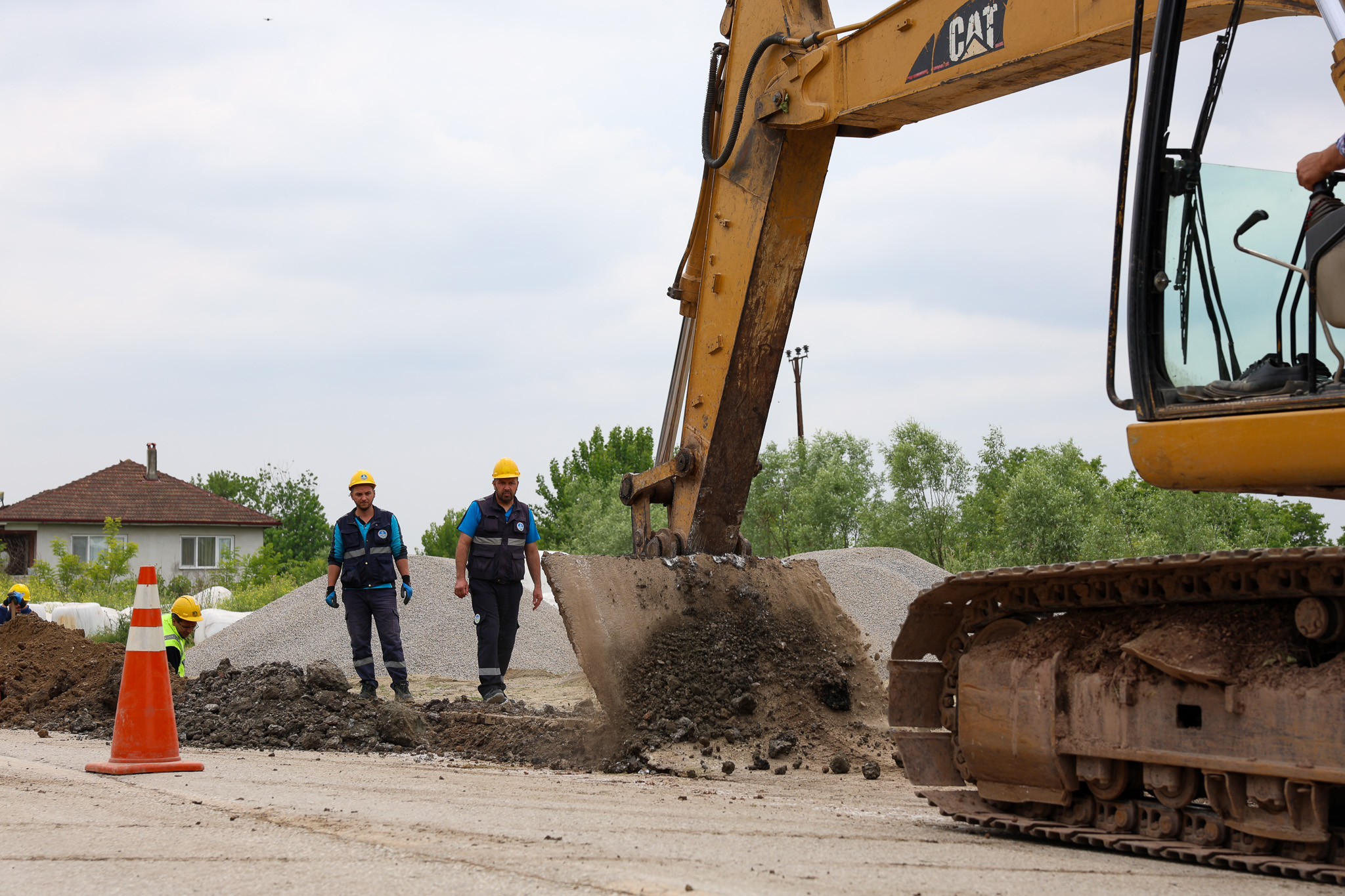 Akçakamış’a 5 bin 500 metrelik yeni içme suyu hattı