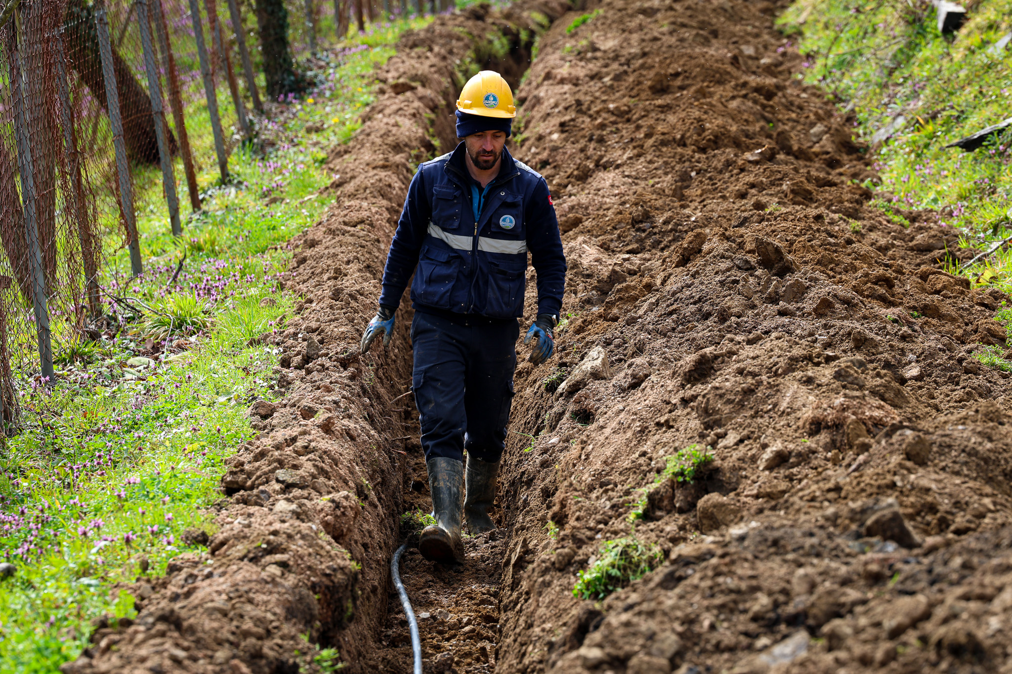 13 kilometrelik içme suyu hattı Hendek Karadere’ye 2060 yılına kadar sorunsuz hizmet edecek