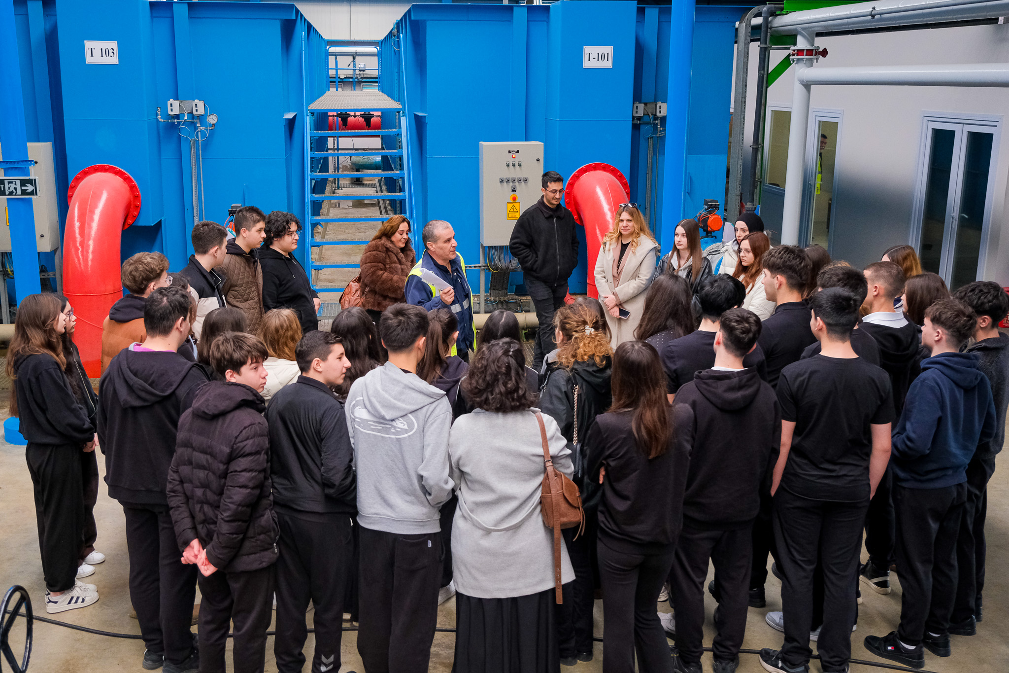 Tesis ziyaretleri eğitimin niteliğini artırmaya devam ediyor