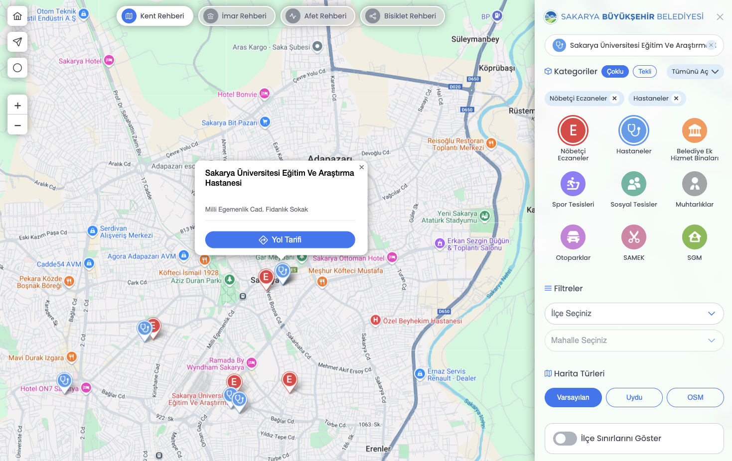 Büyükşehir size tek tıkla ‘yol’ gösterecek: Kent Rehberi dijital platforma taşındı