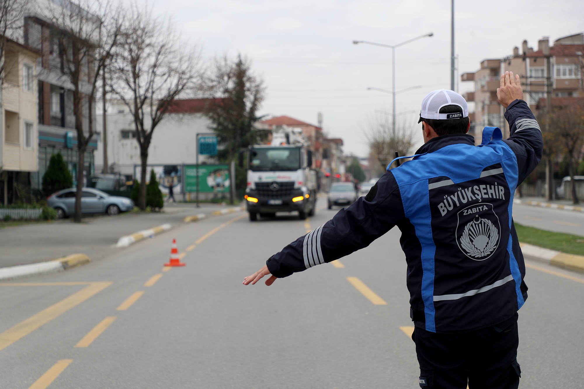 Büyükşehir’den şehir merkezinde ‘ağır tonajlı’ denetimi