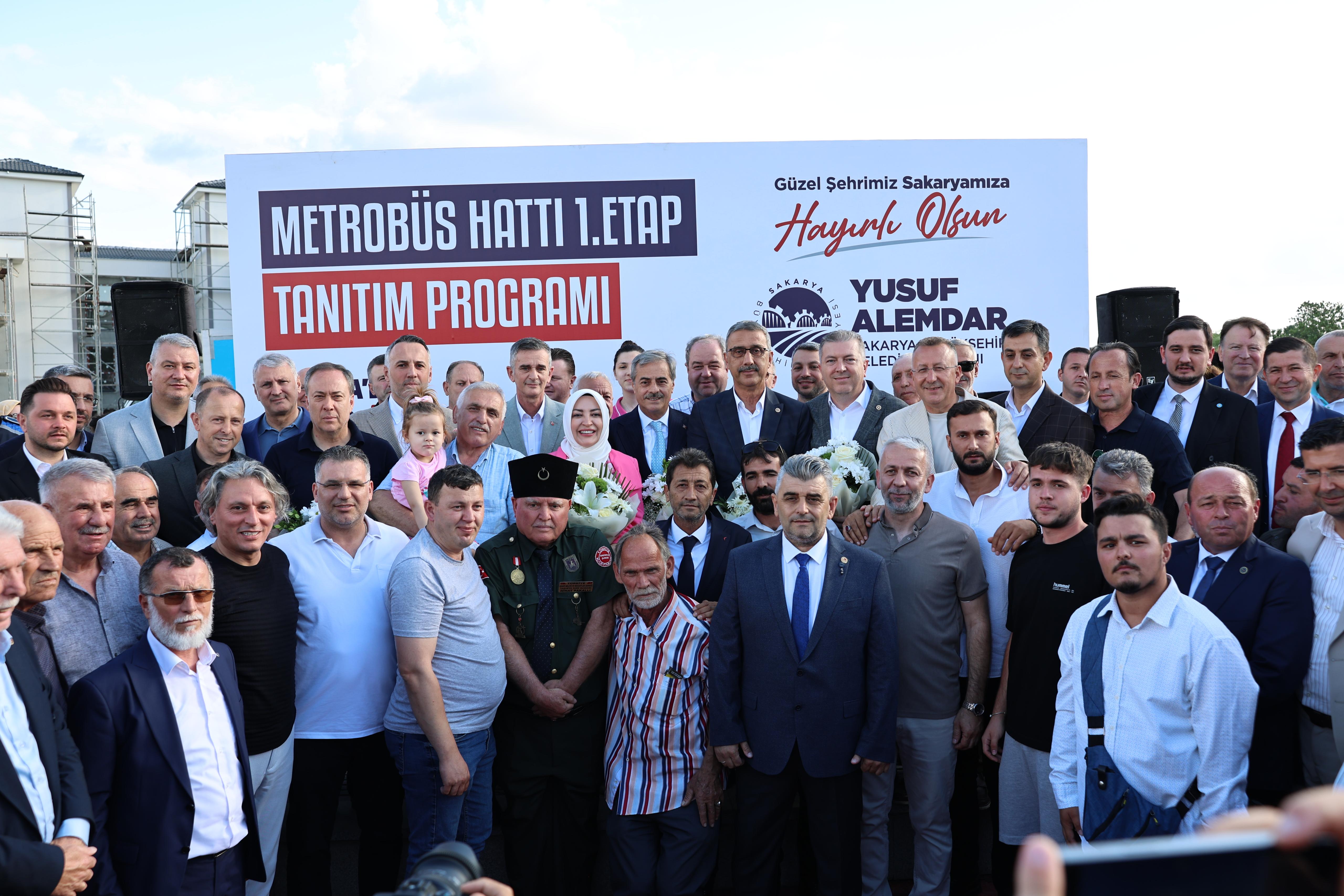 Metrobüsler Yusuf Alemdar’ın söz verdiği tarihte Sakarya yollarında