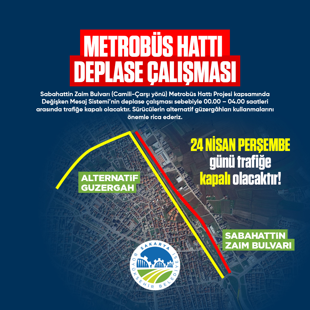 Yenikent güzergâhını kullananlar dikkat: O gece trafiğe kapatılacak