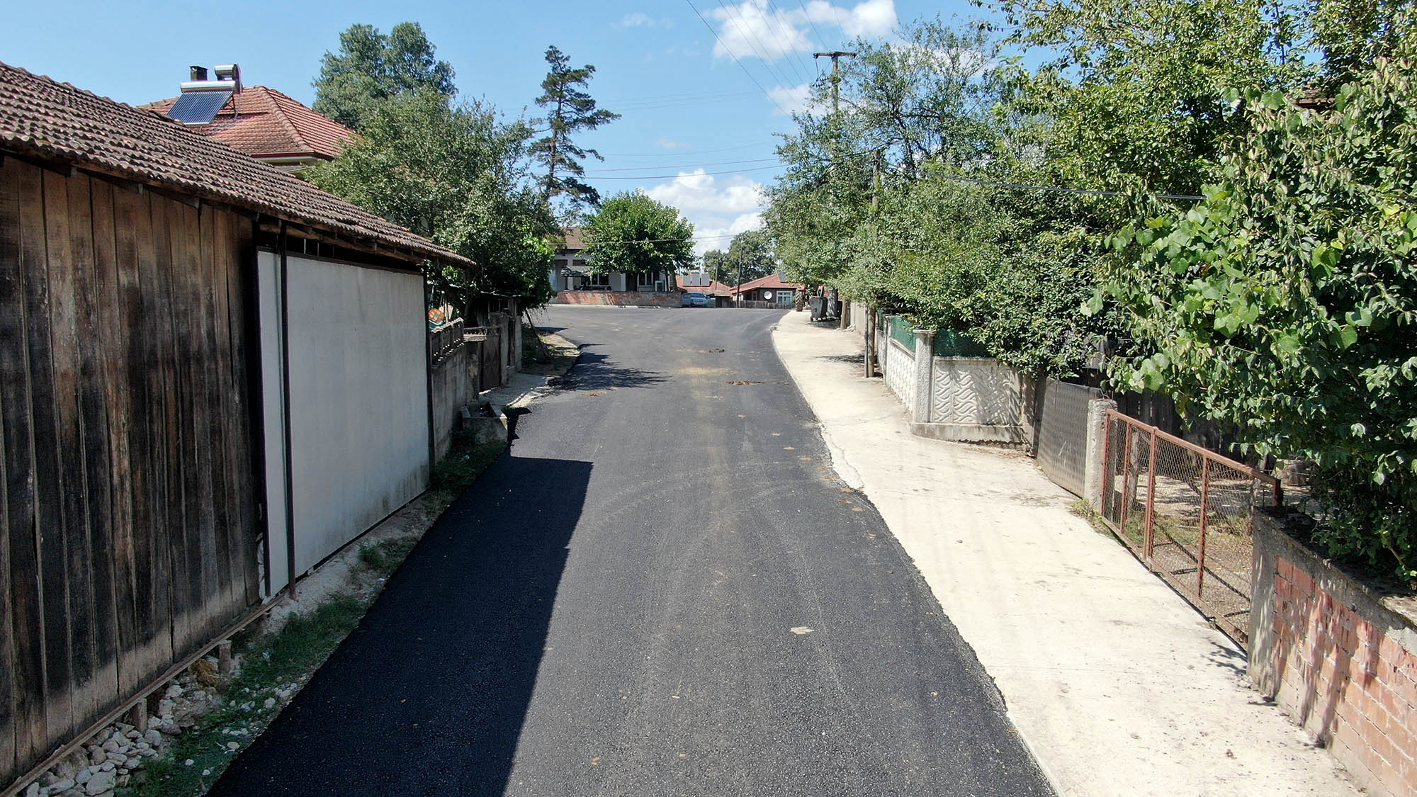 Büyükşehir’in asfalt hamlesi Paşaköy’e yepyeni bir yüz kazandırdı