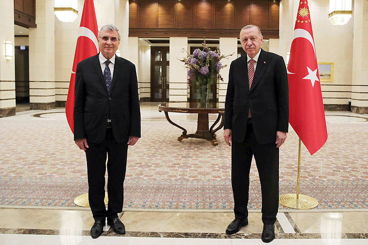 Cumhurbaşkanı Erdoğan, Başkan Yüce’den Sakarya’yı dinledi