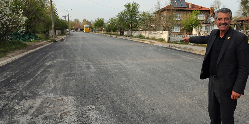 Büyükesence’de asfalt memnuniyeti