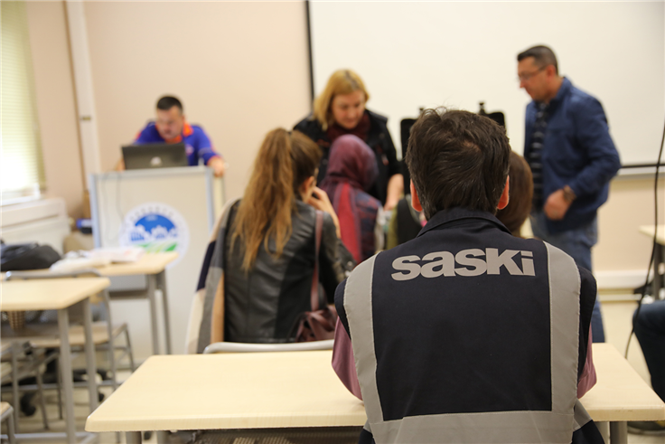 SASKİ personeline KBRN eğitimi