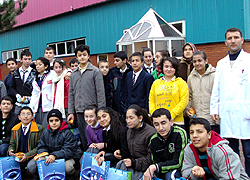 Öğrenciler ADASU Tesisleri'nde