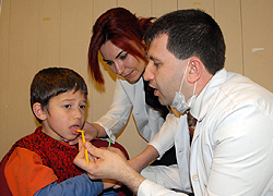 Engelli Öğrencilere Diş Taraması 