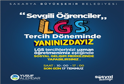 Büyükşehir’den LGS öğrencilerine önemli çağrı: Son gün 17 Temmuz