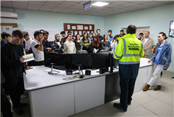 Geleceğin enerji uzmanları SASKİ’nin elektrik üretim tesislerini inceledi