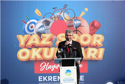 "Bu okulda Türk Bayrağı’nı dalgalandıracak sporcular yetişecek"
