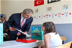 Yusuf Alemdar, çocukların heyecanına ortak oldu: “Siz bu şehrin ve geleceğin parlayan yıldızları olacaksınız”