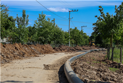 Hendek’e kazandırılan 5 bin 200 metrelik yeni altyapı ağı 12 mahalleye hizmet edecek