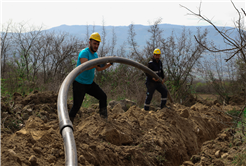 Turgutlu Mahallesi’nde yenilenen hat ile bölgeye kayıpsız ve kesintisiz içme suyu