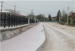 Karacasu’nun yeni cadde ve yaşam alanı hızla tamamlanıyor