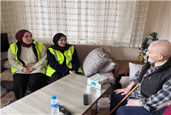 Büyükşehir özel gereksinimli bireyleri ve ailelerini Regaip Kandili’nde ziyaret etti