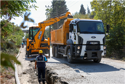 Memnuniye Mahallesi’ne yeni kaynak ve 2 bin metrelik güçlü altyapı hattı