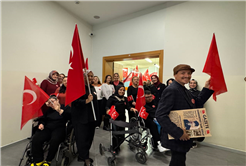SGM’de özel bireylerin Cumhuriyet coşkusu