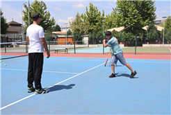 Sonbahar Spor Okulu’nda tenis heyecanı başlıyor