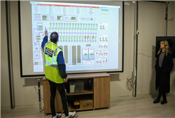 SASKİ geleceğin sağlık neferlerini tesislerinde ağırladı