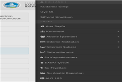 SASKİ’ye dair her şey mobilde