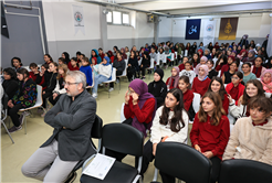 SASKİ Genel Müdürü öğrencilerle buluştu: Tasarrufun önemini anlattı