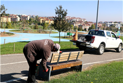 Büyükşehir’den şehrin dört bir yanına sonbahar dokunuşu