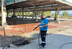 Terminal GES hizmet binalarına elektrik üretiyor