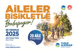Sakarya’da pedallar ‘aile’ için dönecek: Kayıtlar başladı