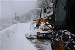 Büyükşehir’den kar raporu: 36 noktada kar küreme çalışmaları sürüyor