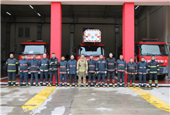 Büyükşehir itfaiyesi eğitimlerle farklı şehirlerin adresi oluyor