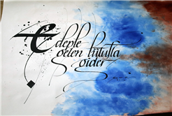 Sanatın incelikli dili: Kaligrafi ile her satır sanat eserine dönüşüyor