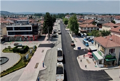 Şehit Mehmet Karabaşoğlu Caddesi’nde asfalt çalışmaları başladı