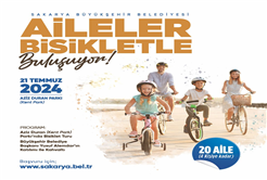 Aileler Büyükşehirle bisiklet turuna çıkıyor: Pedallar dostluk için dönecek
